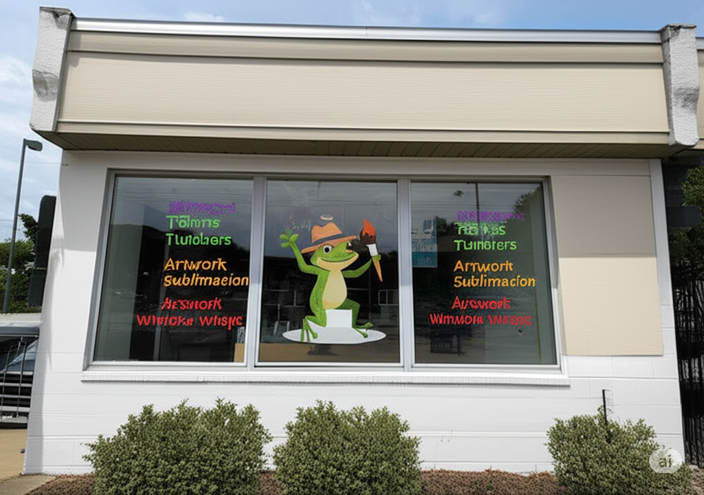 Amazing Premium Custom Window Wrap