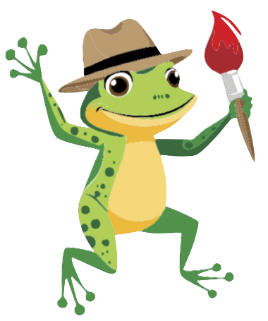 Whimsical Frog
